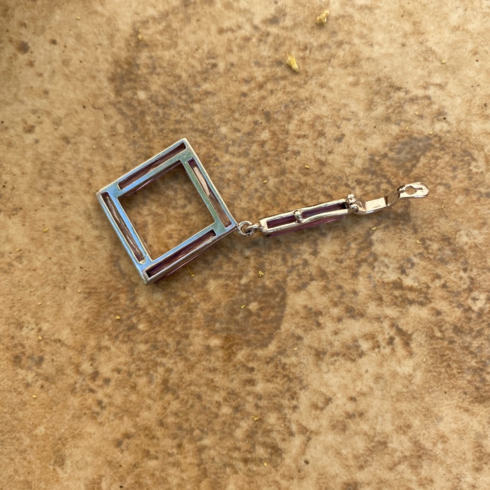 Purple and silver tone slide - Picture 7 of 8